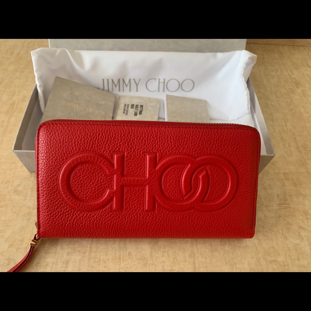 Jimmy Choo Bettina Leather Wallet